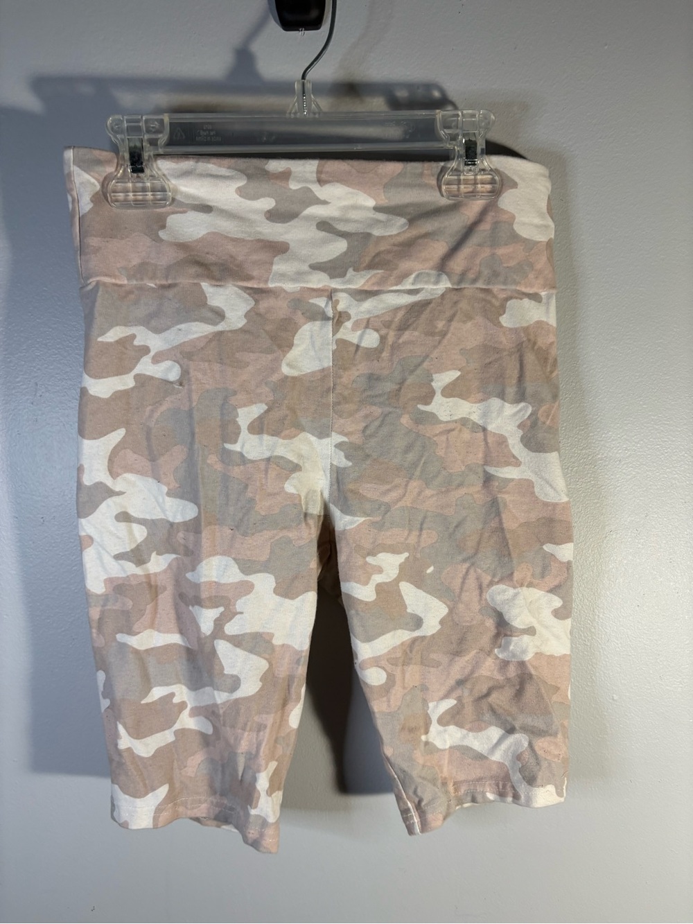 wild fable Pink and White Camo Bike Shorts